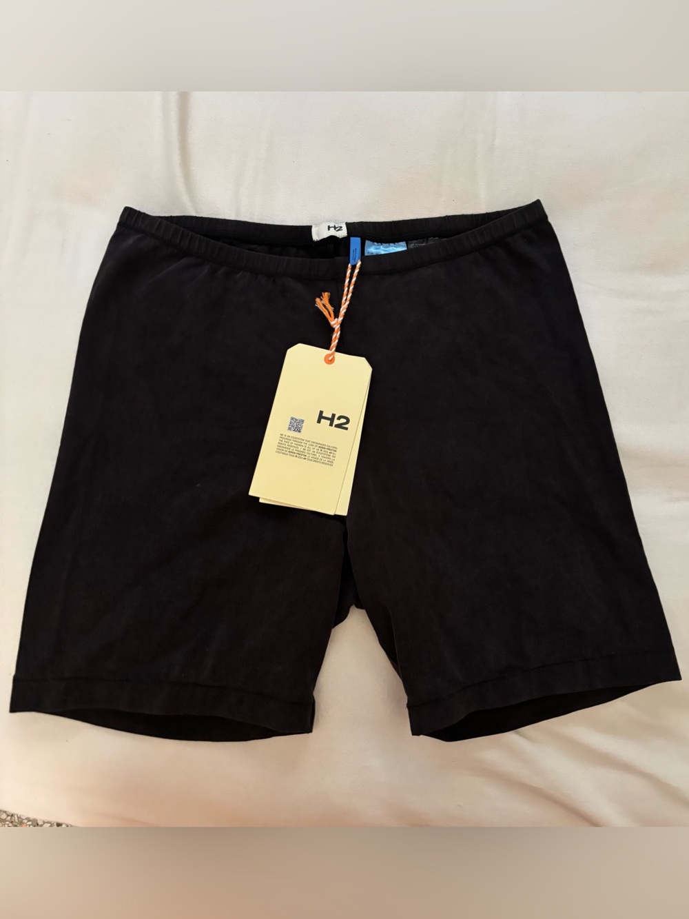 Heron Preston x H&M H2 Black Biker Shorts Medium NWT